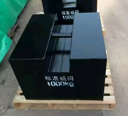Parte de los pesos de ensayo de las máquinas y carretillas elevadoras de hierro fundido