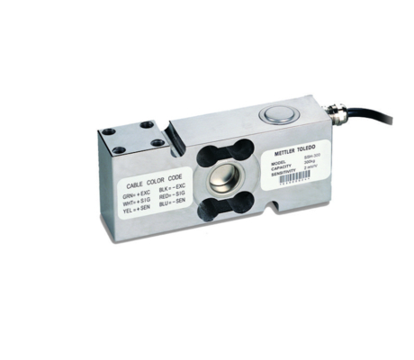 Célula de carga industrial SSH-50kg con cable de 2,5 m ¢ Sensor duradero para medición de carga pequeña a media