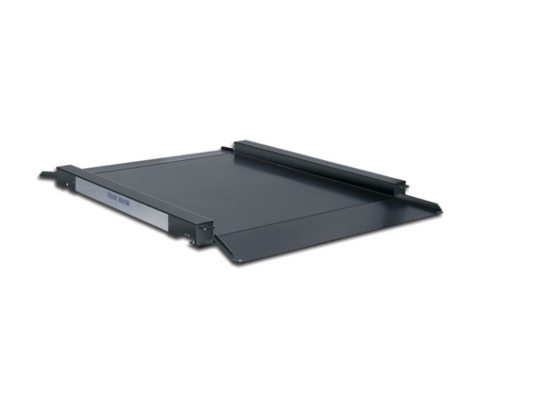 PUA574-CS600 – Plataforma higiénica de acero inoxidable de 600 kg para áreas húmedas