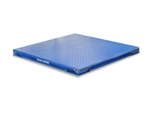 PFD774 Escala de suelo industrial   Construcción de acero suave para entornos resistentes