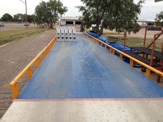 Puente de pesaje de escala de vehículo personalizado Solución perfecta para todas las condiciones climáticas