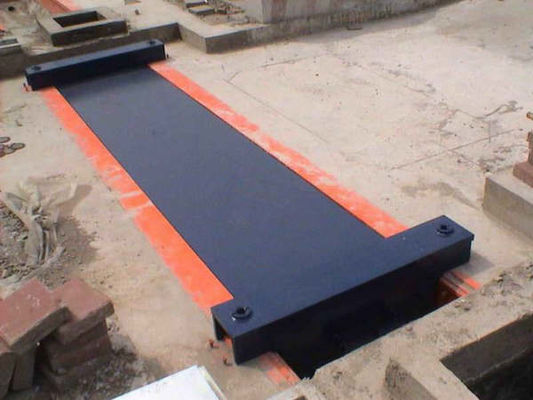 Puente de pesas de camiones pesados con tecnología avanzada de pesaje electrónico
