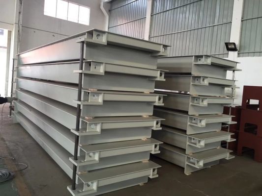Escala industrial resistente 60 toneladas puente basculante de 80 toneladas para pesar los vehículos