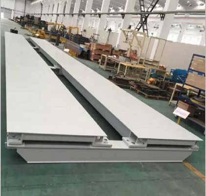 Escala industrial resistente 60 toneladas puente basculante de 80 toneladas para pesar los vehículos