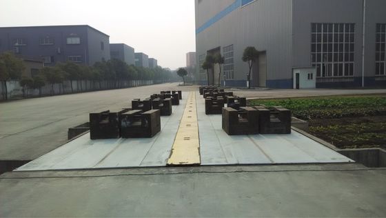 Puente de pesas de alta precisión para la pesaje de camiones comerciales