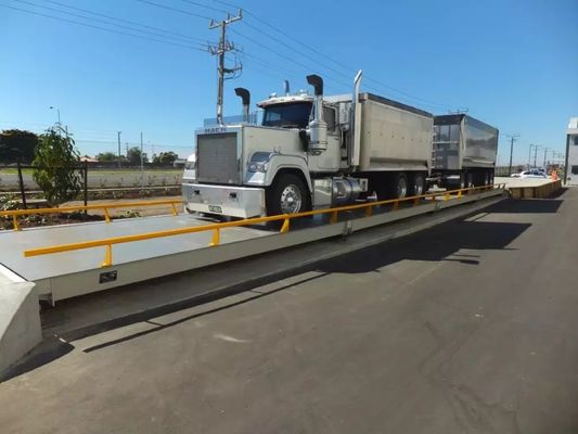 Balanzas de camiones de gran capacidad para medir el peso con precisión