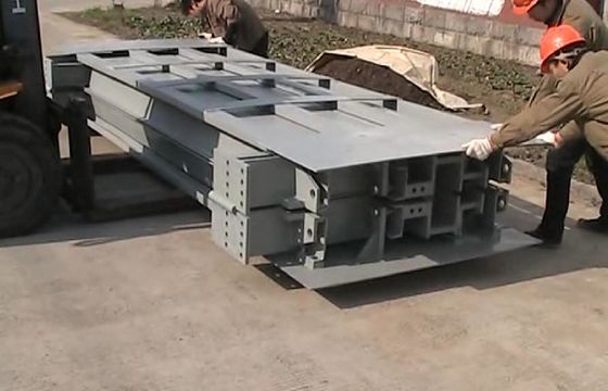 Plataformas de pesaje portátiles de 30-150T de capacidad para pesaje industrial