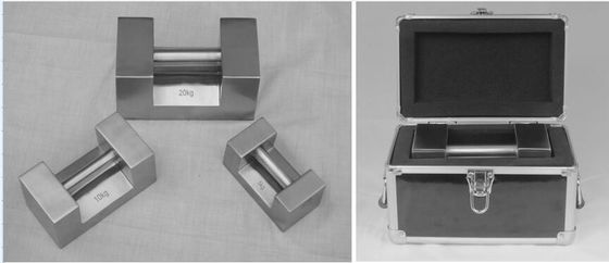 Peso de ensayo M1 de acero inoxidable de 5 kg para calibración industrial