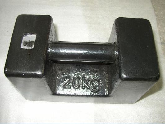 Peso de ensayo industrial colgante Peso de calibración de hierro fundido con homologación
