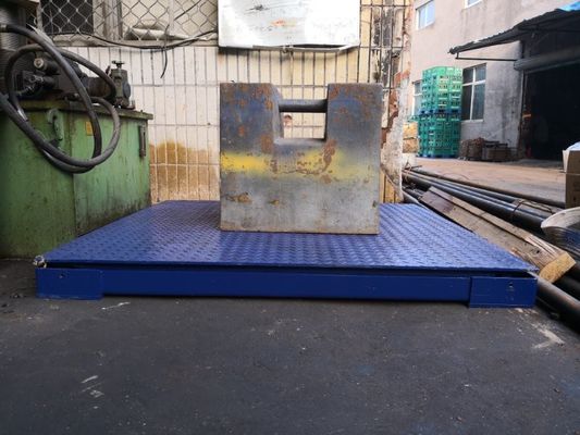 Balanzas industriales de pisos pesados para manejo eficiente de materiales