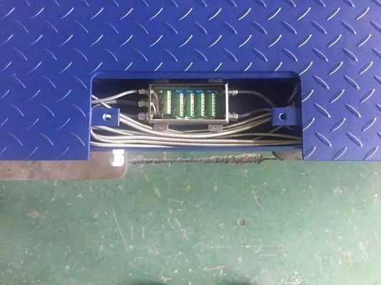 Altura industrial resistente de la plataforma del perfil bajo 80m m de las balanzas del piso