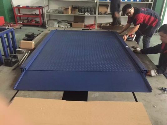 Escala de plataformas de bajo perfil de alta precisión para uso industrial