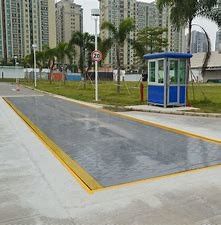 Balanzas pesadas duraderas para pesas de camiones sin huecos