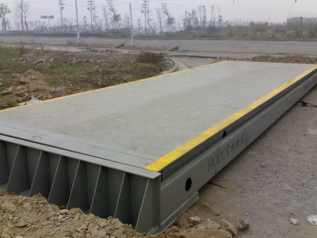 El remolque portátil de los molinos de la madera escala la máquina electrónica del peso para el camión los 3×15M