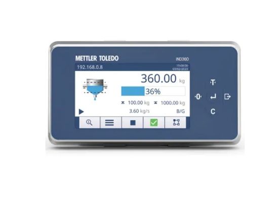 Indicadores de pesaje de automatización IND360 – Terminales listos para la red para procesos industriales