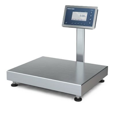 METTLER TOLEDO BBA436-400A12 Balanza de banco de acero inoxidable confiable y compacta para una pesaje constante