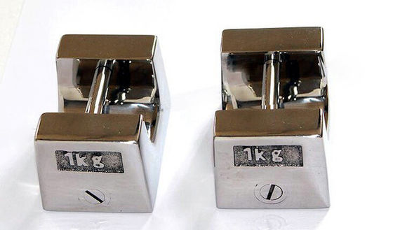 Peso de ensayo de calibración de la clase M1 en acero inoxidable de 200 kg