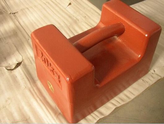 Acero inoxidable 10 kg Peso de calibración rectangular