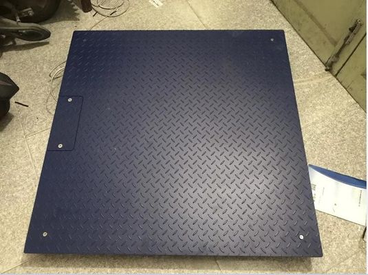 Balanza digital de piso de perfil ultra bajo para pesaje industrial de pesas pesadas